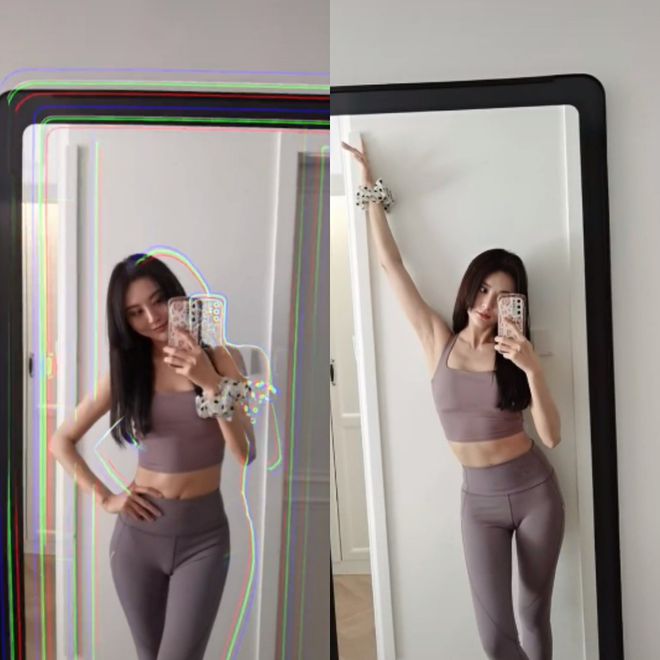 女明星穿健身装_女明星健身裤突出_女星健身装